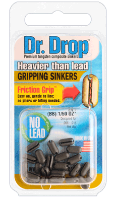 Dr. Drop Tungsten Fishing Sinkers